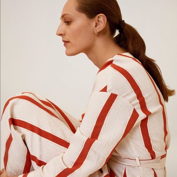 Mango linen blend dress bloggers fav - Picture 7 of 8